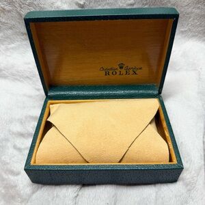 ROLEX Green Watch Box 5.75x4x2 inches